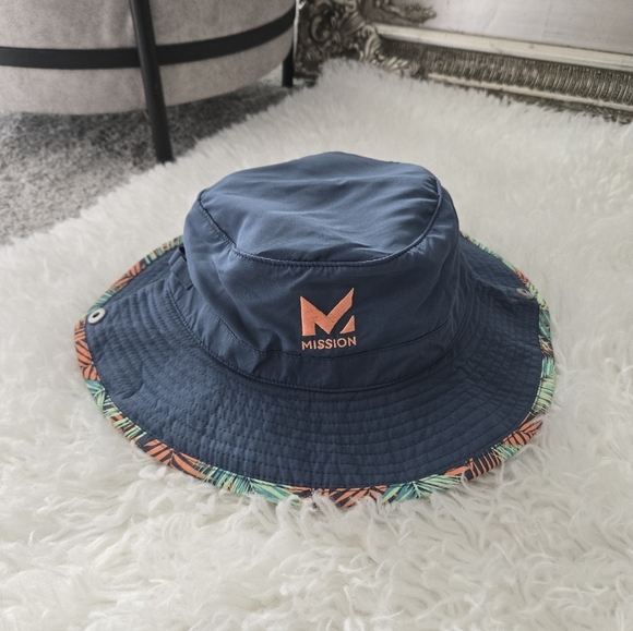 MISSION Hydroactive Cooling Bucket Hat. Cools When Wet (Sea Palm). New. - Picture 1 of 6